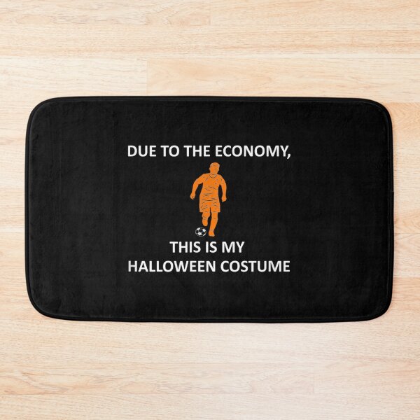 Item preview, Funny Halloween Soccer player saying Due to the economy designed and sold by Axelhellquis.