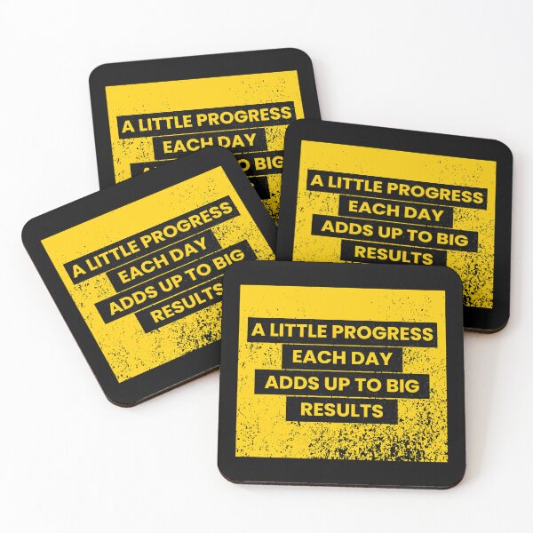 Item preview, A Little Progress Each Day Adds up To Big Results designed and sold by AdventArt.