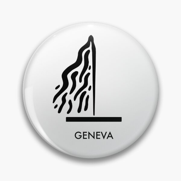 Item preview, Jet d´ eau, fountain, Geneva, Switzerland design designed and sold by cetfish.