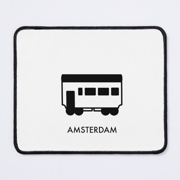 Item preview, Train, Amsterdam, Netherlands design designed and sold by cetfish.