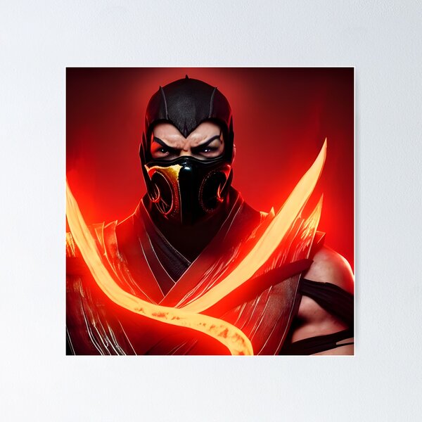 Retro Mortal Kombat II Arcade Character Select Screen Posters 12 5x7  Individual Portraits 