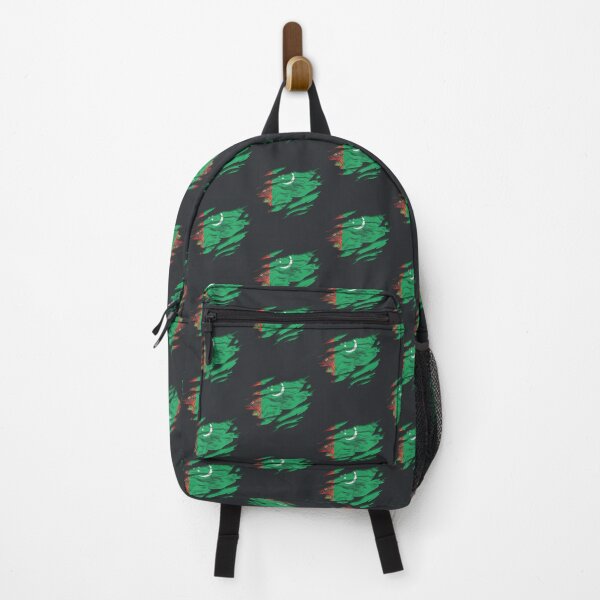 Item preview, Ripped Rip Open Turkmenistan Flag Palm designed and sold by rafaeltto.