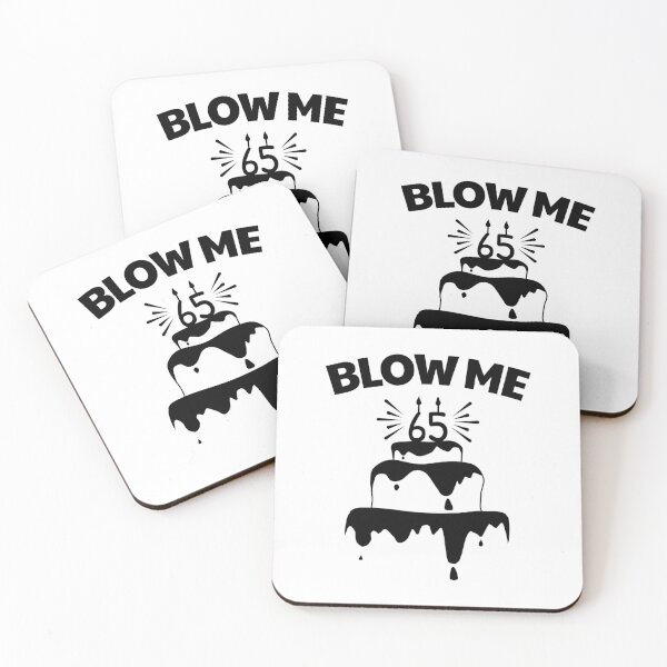 65th Birthday Coasters for Sale Redbubble