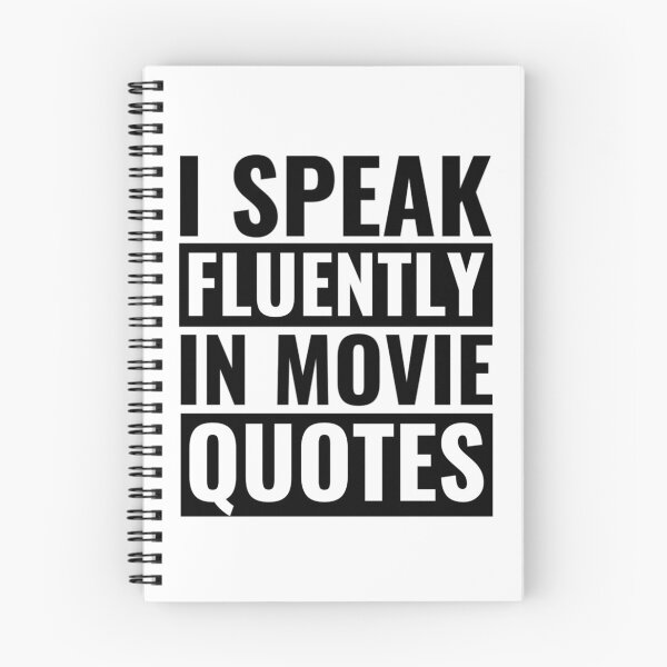 Item preview, I Speak Fluently In Movie Quotes  designed and sold by chetan786.
