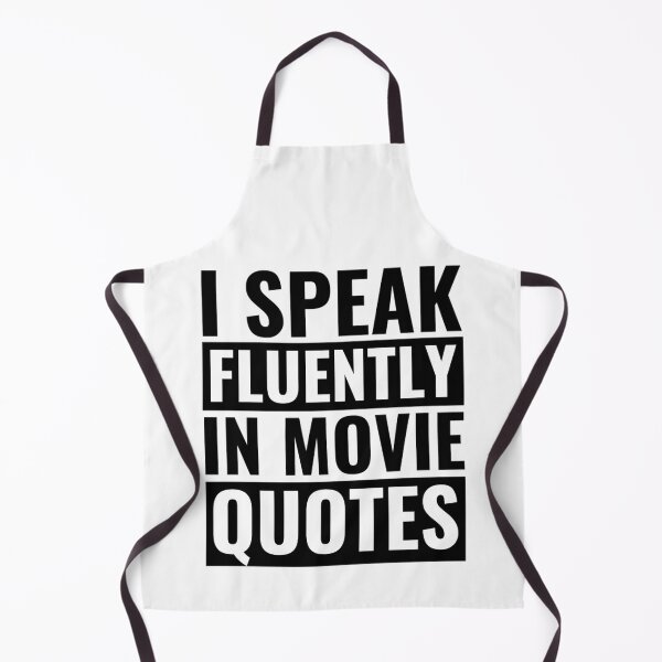 Item preview, I Speak Fluently In Movie Quotes  designed and sold by chetan786.