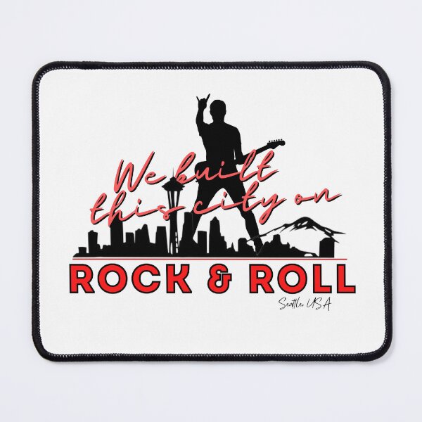 Item preview, We Built this City - Seattle, Red designed and sold by Mean-Musician.