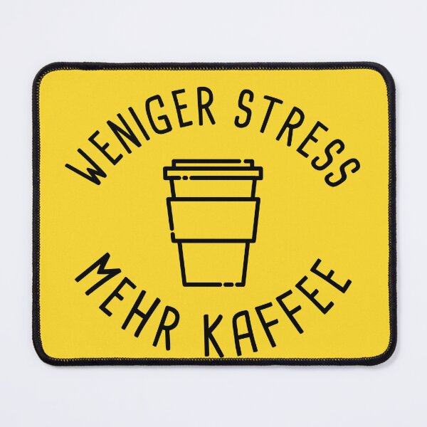Item preview, Less stress, more coffee designed and sold by OVMEngemann.