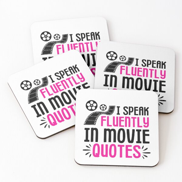 Item preview, I Speak Fluently In Movie Quotes  designed and sold by chetan786.