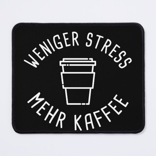 Item preview, Less stress, more coffee designed and sold by OVMEngemann.