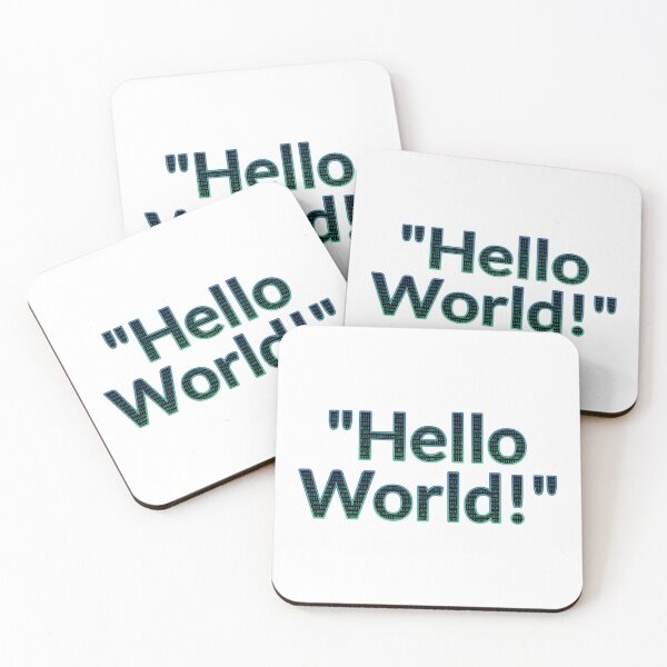 Item preview, Hello, World! designed and sold by retailmaster.