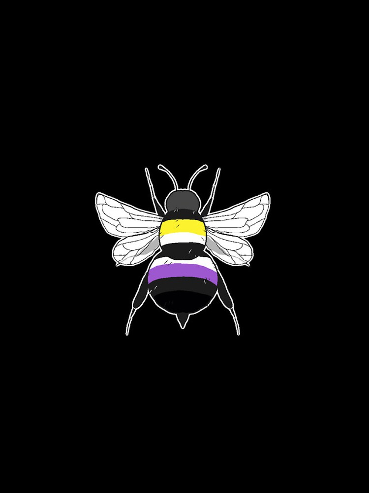 Thumbnail 4 of 4, Samsung Galaxy Phone Case, Bee- Nonbinary designed and sold by bleedingmoss.