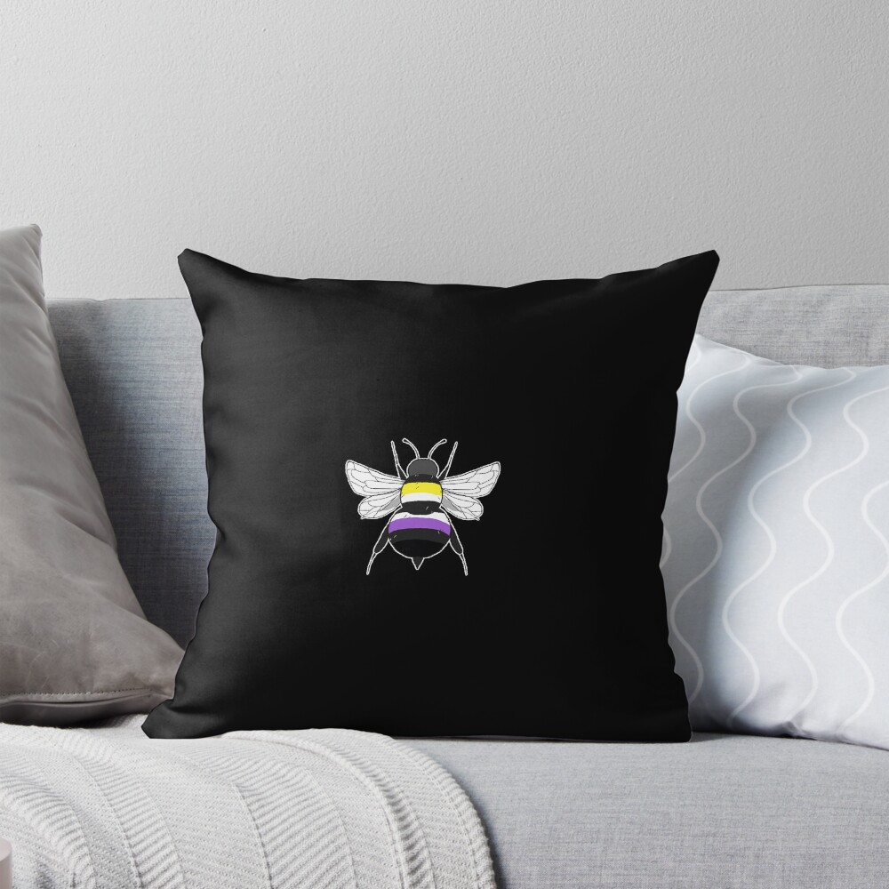Item preview, Throw Pillow designed and sold by bleedingmoss.