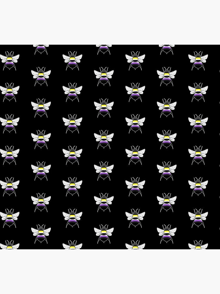 Thumbnail 5 of 5, Socks, Bee- Nonbinary designed and sold by bleedingmoss.