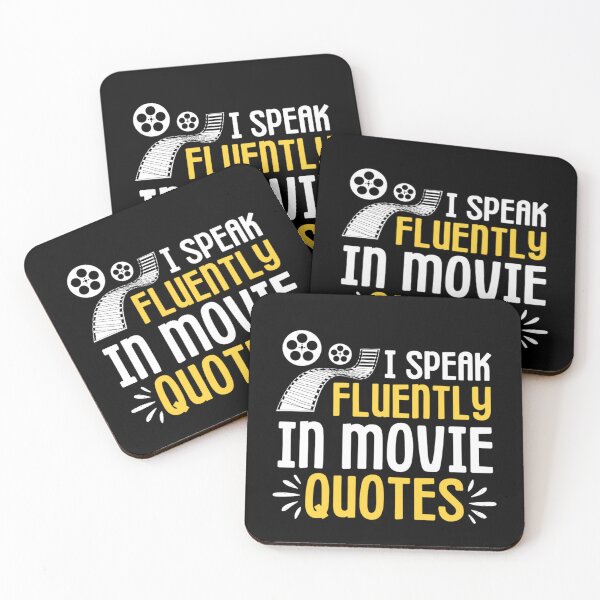 Item preview, I Speak Fluently In Movie Quotes  designed and sold by chetan786.