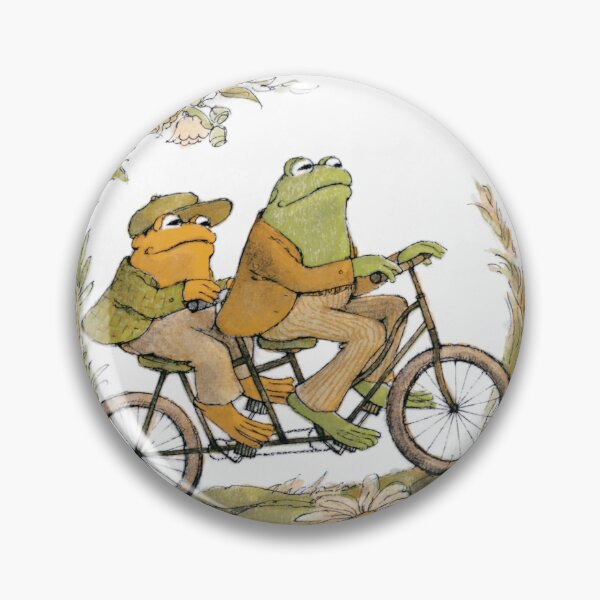 Item preview, Frog and Toad On A Bicycle designed and sold by PoeTatoes.