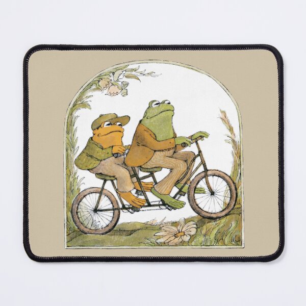 Item preview, Frog and Toad On A Bicycle designed and sold by PoeTatoes.