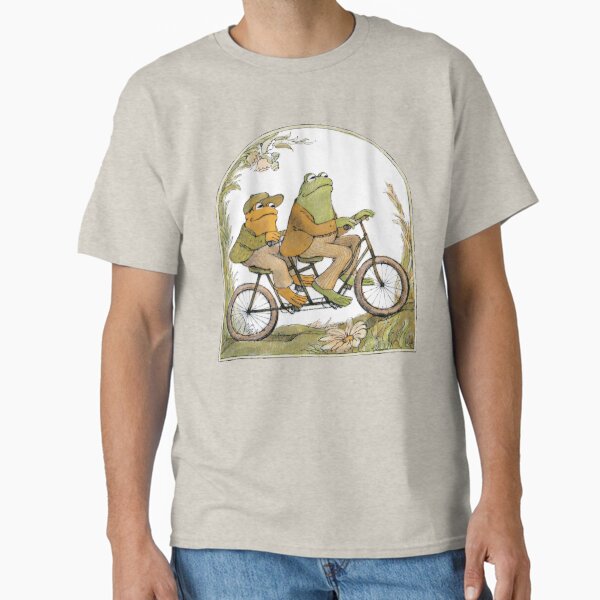 Item preview, Frog and Toad On A Bicycle designed and sold by PoeTatoes.