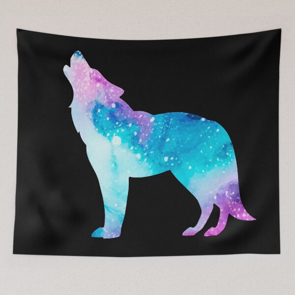 Item preview, Howling Galaxy Wolf designed and sold by Lady-Lilac.