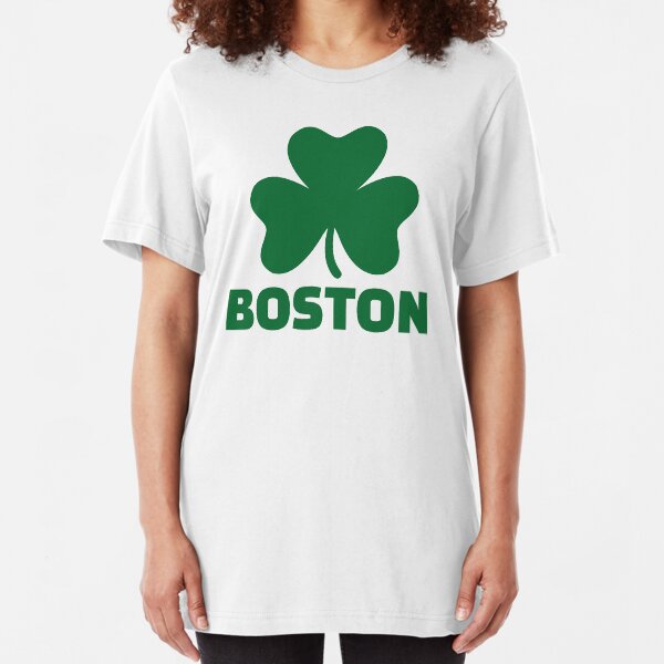 Boston shamrock Slim Fit T-Shirt