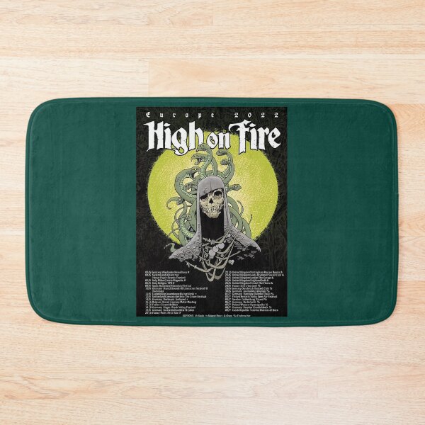 Item preview, High On Fire Band Music Punk Tiour 2022 designed and sold by Stutteringshop.