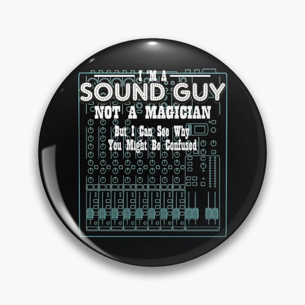 Item preview, i am a sound guy not a magician but i can see why you might be confused designed and sold by Stutteringshop.
