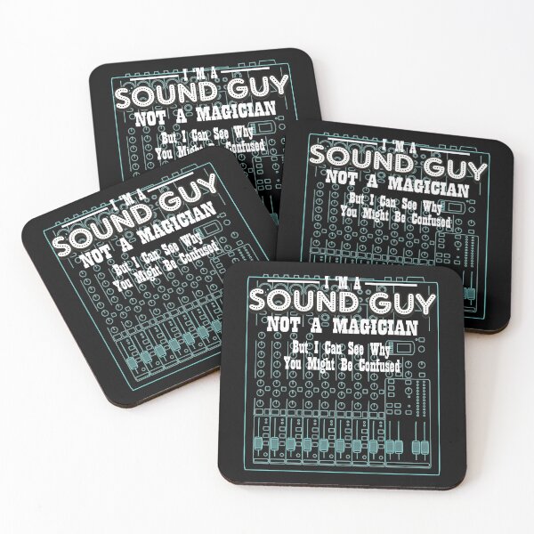Item preview, i am a sound guy not a magician but i can see why you might be confused designed and sold by Stutteringshop.