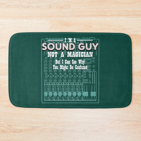 Item preview, i am a sound guy not a magician but i can see why you might be confused designed and sold by Stutteringshop.