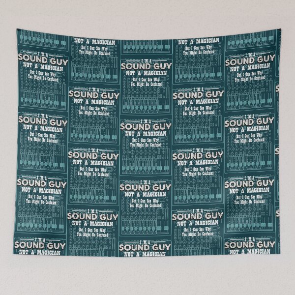 Item preview, i am a sound guy not a magician but i can see why you might be confused designed and sold by Stutteringshop.