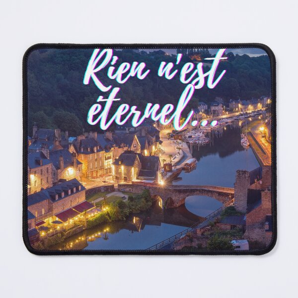 Item preview, Nothing lasts forever - popular french quotes theme gifts designed and sold by RebelliousRosee.