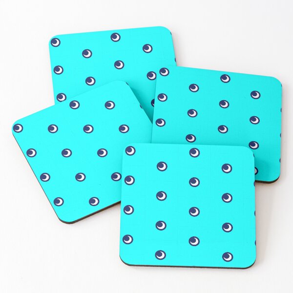 Item preview, South Carolina Crescent - Blue Polka Dot on Aqua designed and sold by Blade1776-RB.