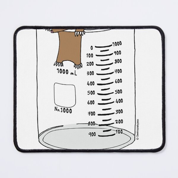 Item preview, Chemistry 1 Mole per Litre for Mole or Avogadros Day   designed and sold by AMBERADYEE.