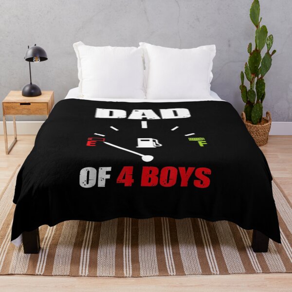 Item preview, Dad Of 4 Boys Vintage Dad Battery Low Father's Day designed and sold by Odertwahlgren.