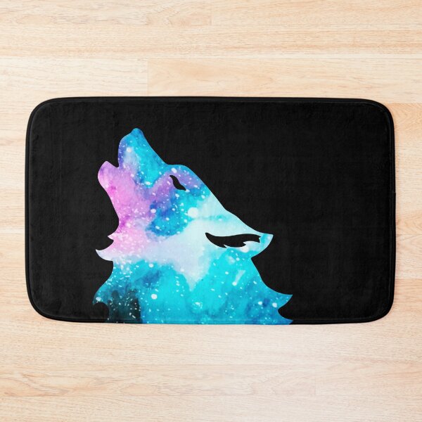 Item preview, Howling Galaxy Wolf Head designed and sold by Lady-Lilac.