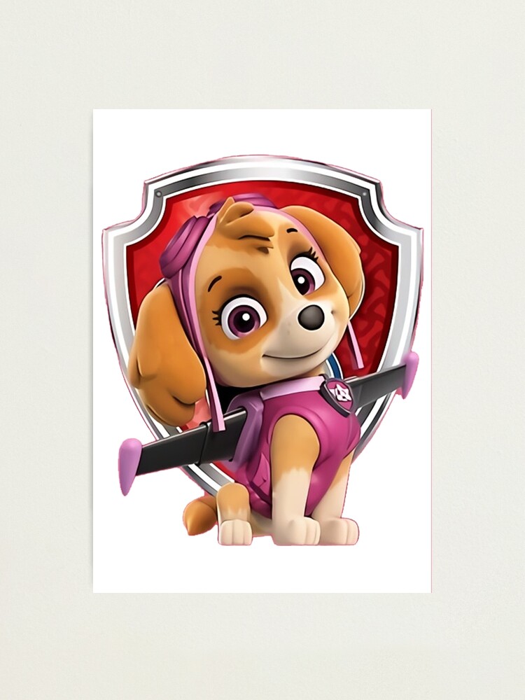 Skye Paw Patrol Postcard for Sale by docubazar7