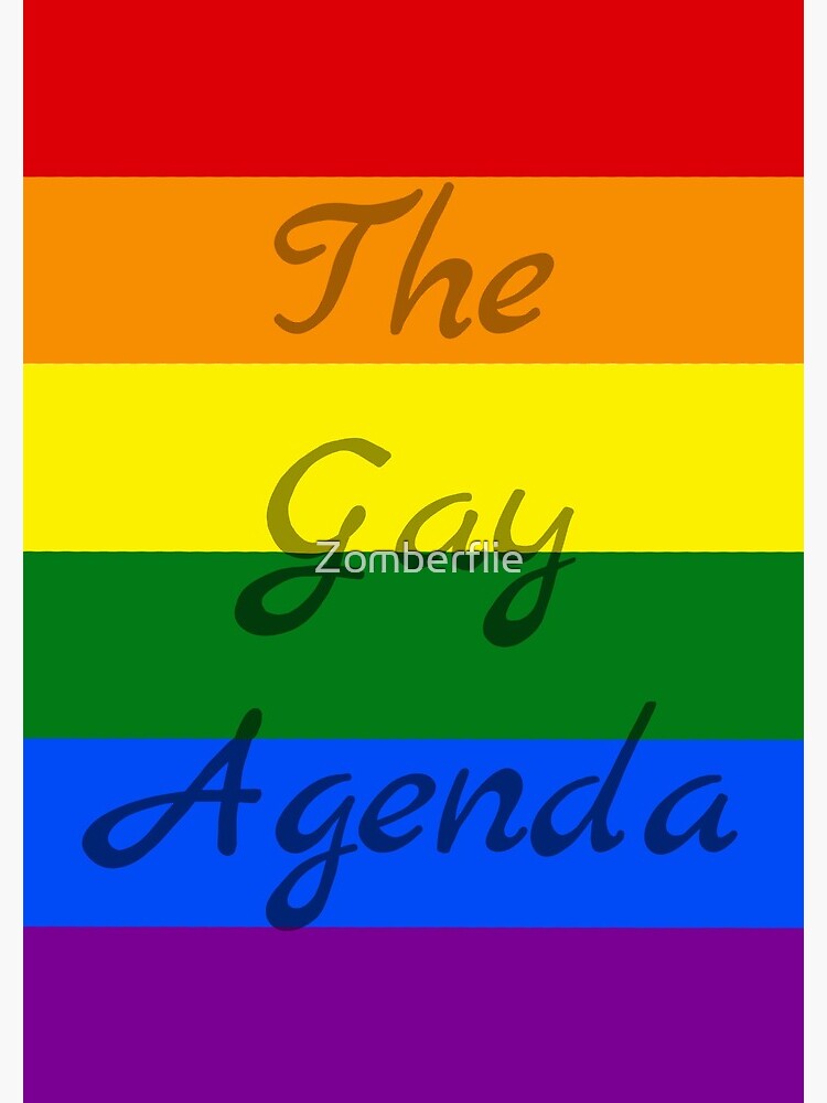 the gay agenda shirt