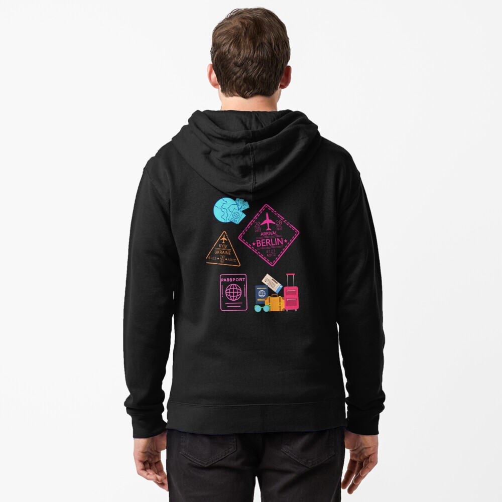 Item preview, Zipped Hoodie designed and sold by zubiaqureshi.