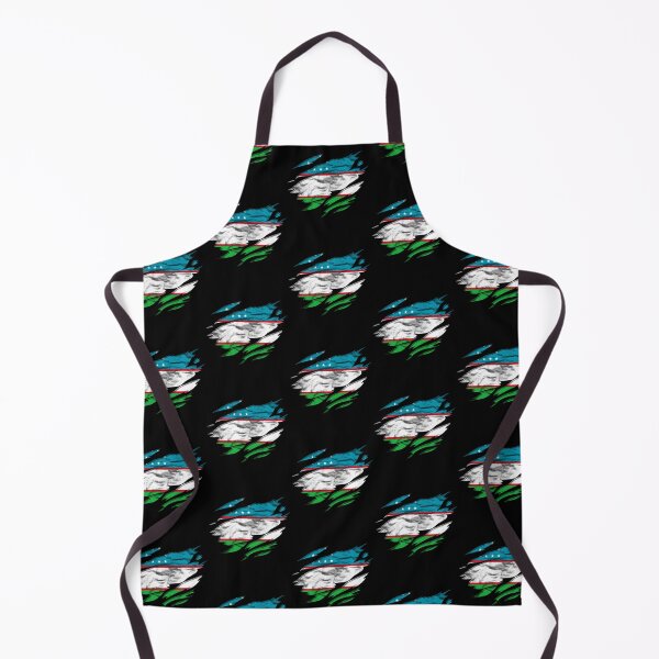 Item preview, Ripped Rip Open Uzbekistan Flag Palm designed and sold by rafaeltto.