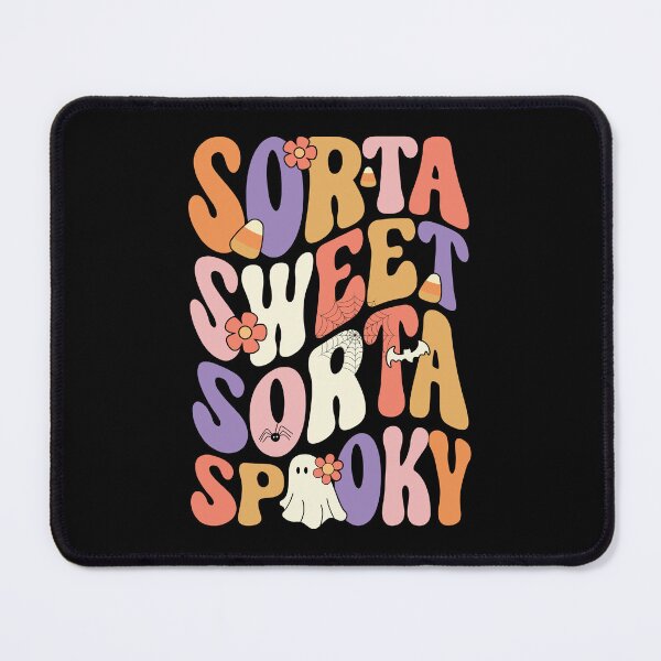 Item preview, Sorta Sweet Sorta Spooky Funny Retro Ghost Halloween designed and sold by GravitiTees.