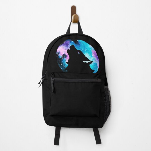 Item preview, Galaxy Wolf Head Howling at the Moon designed and sold by Lady-Lilac.