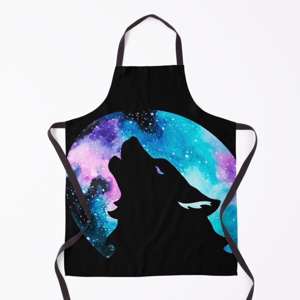 Item preview, Galaxy Wolf Head Howling at the Moon designed and sold by Lady-Lilac.