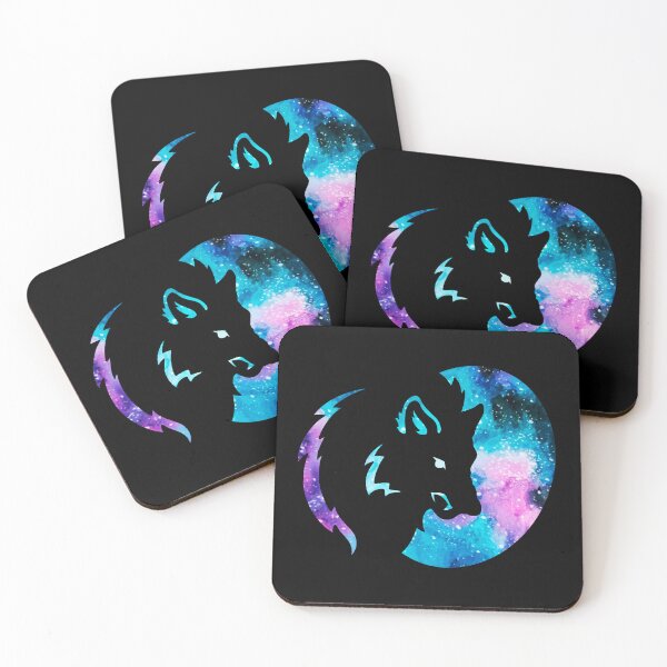 Item preview, Fierce Galaxy Wolf  designed and sold by Lady-Lilac.