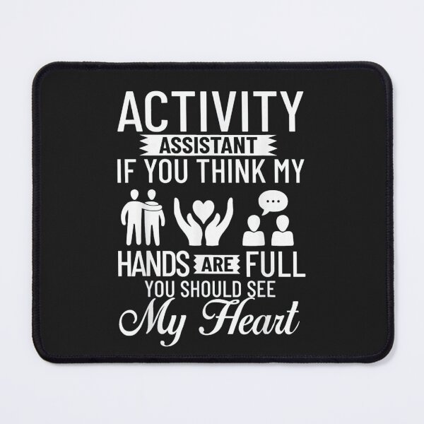Item preview, Activity Assistant Social Worker designed and sold by mrgyejohm31.