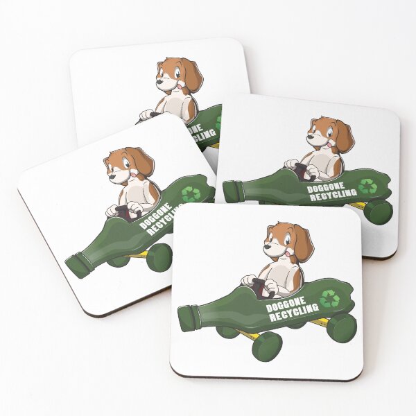 Item preview, Dog Gone Recycling Racecar designed and sold by punchon.
