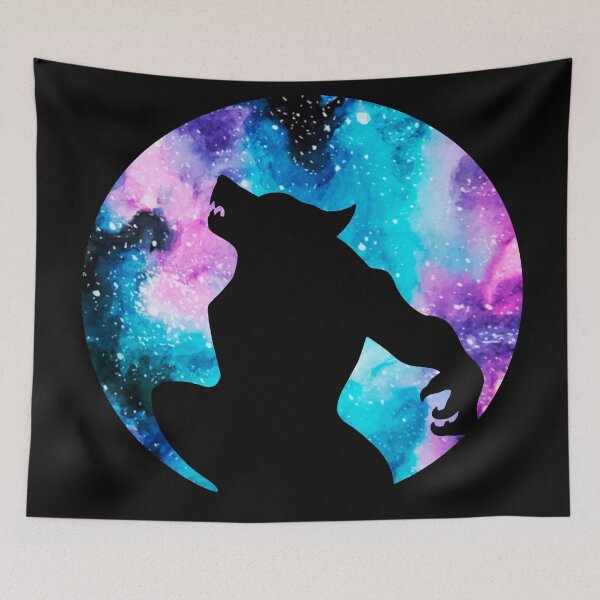 Item preview, Galaxy Werewolf designed and sold by Lady-Lilac.