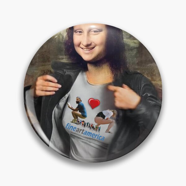 Item preview,  MONALISA LOVES FINEART AMERICA designed and sold by Angel Ortiz.