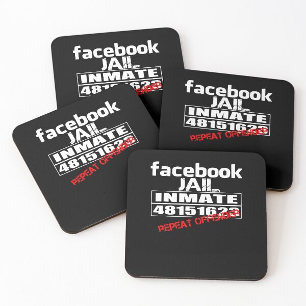 Item preview, Facebook Jail Inmate 48151623 Repeat Offender Logo Cheap Tee Logo Love Cools  designed and sold by marianbrittafy.