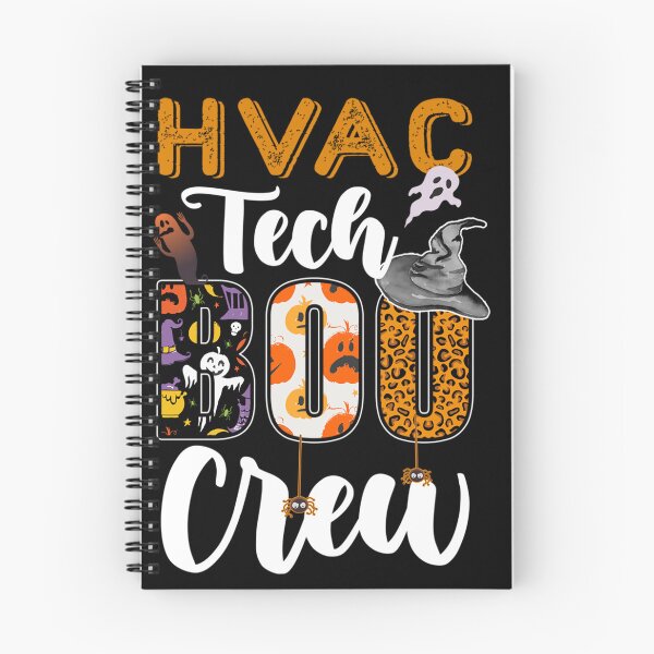 Item preview, HVAC Tech Boo Crew Ghost Halloween HVAC Technician Matching Long Sleeve T-Shirt designed and sold by BreidinOdelia.