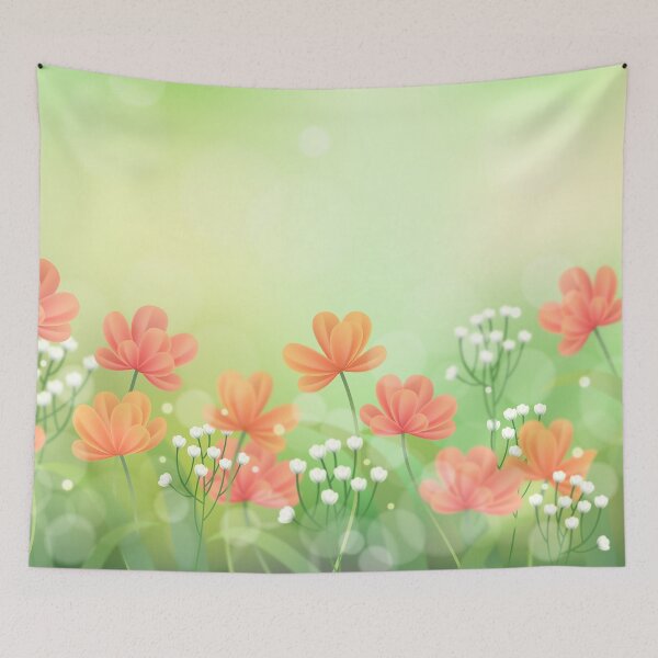 Item preview, Dreamy Flowers, Relaxed Nature Scenery designed and sold by Karry-Pat.