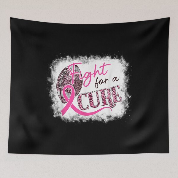 Item preview, Fight For A Cure Breast Cancer Football Pink Ribbon Leopard designed and sold by Jackwidforss.