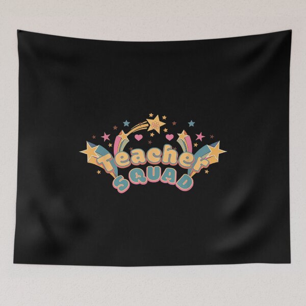 Item preview, FUN 1st Day Back To School Teacher Kid TEACHER SQUAD RETRO designed and sold by Jackwidforss.